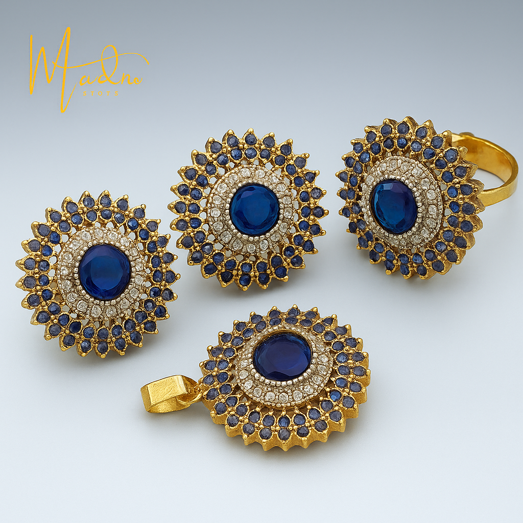 Floral Radiance Locket Set