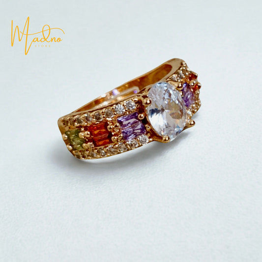 Zarkoon Multicolour Ring