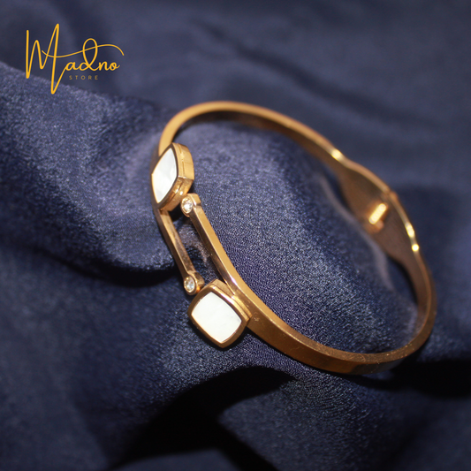 Vintage Clover Bracelet (Stainless)